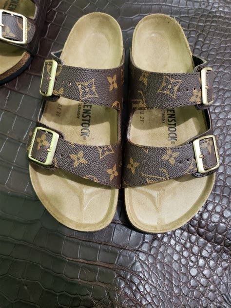 custom louis vuitton birkenstocks|louis vuitton sandals price list.